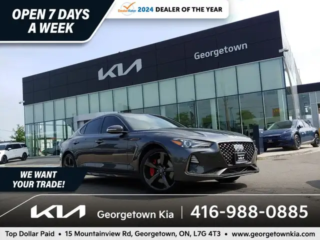 2019 Genesis G70 3.3T Sport AWD | SUNROOF | NAV | HTD SEATS | LT in Cars & Trucks in Oakville / Halton Region - Image 2