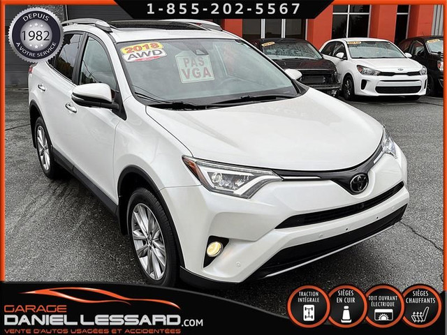 Toyota RAV4 LIMITED AWD * PAS VGA * CUIR, TOIT, GPS, MAG 18P 201 in Cars & Trucks in St-Georges-de-Beauce - Image 4