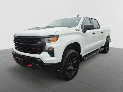 Silverado 1500 Custom Trail Boss 4x4 Crew Cab with Z71 Package, Lane Keep and Depature, Rear Parking...