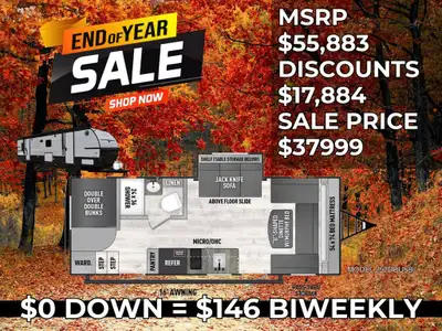 2023 Coachmen 252DBUS NEW NON CURRENT CLEAR OUT SALE !!! NEW 2023 Coachmen Viking 252DBUS Visit us t...