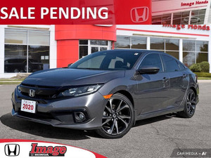2020 Honda Civic Sport CVT | ONE OWNER | SUNROOF | APPLE CARPLAY