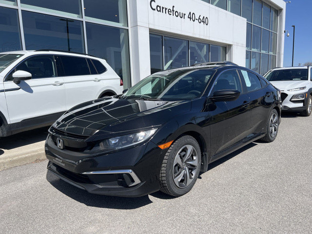 2020 HONDA CIVIC BERLINE LX* CARPLAY* CAMERA DE RECUL* MANUELLE* in Cars & Trucks in Laval / North Shore