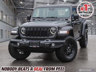  2024 Jeep Wrangler WILLYS 4 DOOR | HEATED SEATS | ALPINE | 4X4