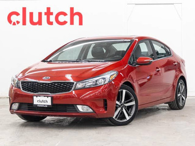 2017 Kia Forte EX+ w/ Apple CarPlay, Bluetooth, Backup Cam