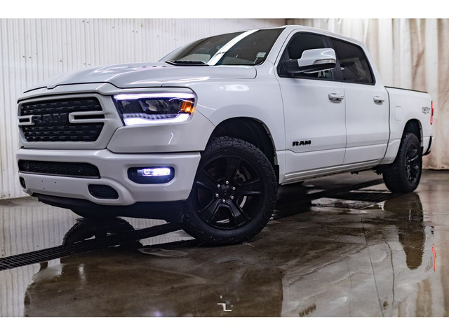 2022 Ram 1500 4x4 Crew Cab Sport GT Leather Nav BCam in Cars & Trucks in Grande Prairie - Image 4