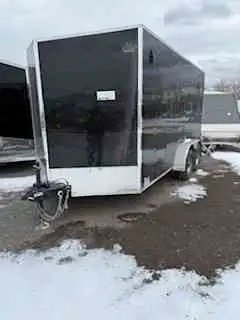 FOREST RIVER ULAFT 7X14 TANDEM AXLE BARN DOOR-ECON in Cargo & Utility Trailers in Peterborough - Image 2