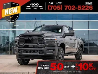 LOWER TWO-TONE PAINT,QUICK ORDER PACKAGE 24R REBEL -inc: Engine: 6.7L Cummins I-6 HO Turbo Diesel Tr...