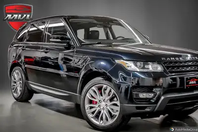 2014 Land Rover Range Rover Sport V8 DynamicLoire Blue on Lunar/Ebony Leather interior FACTORY OPTIO...