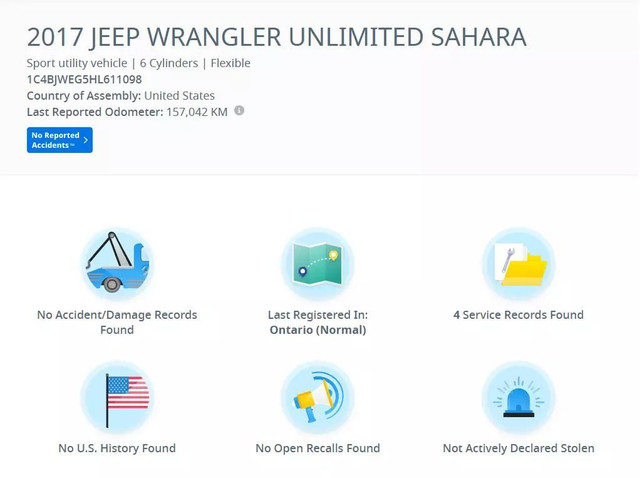2017 JEEP Wrangler Unlimited Sahara in Cars & Trucks in City of Montréal - Image 3