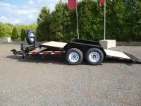 7 Ton Flatbed Equipment Float - Tilt & Load