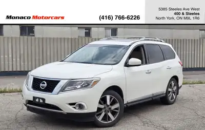 2014 Nissan Pathfinder Platinum 4WD - No Accidents, Clean CarFax - 7 Passenger, DVD Players, Leather...