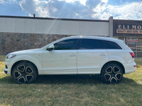 2014 AUDI Q7 3.0L TDI QUATTRO DIESEL. TECHNIK EDITION. S-LINE. MINT CONDITION. PEARL WHITE ON BROWN... (image 7)