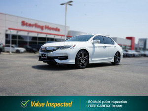 2017 Honda Accord Touring | 1 Owner | No Accidents | Leather