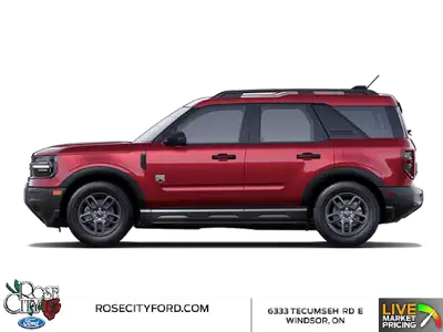 This Ford Bronco Sport has a dependable Intercooled Turbo Regular Unleaded I-3 1.5 L/91 engine power...