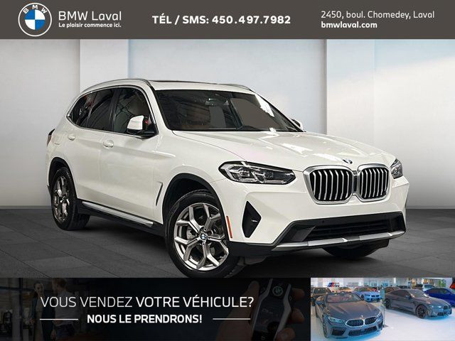 2022 BMW X3 xDrive30i, Gr. Sup. Essentiel, Accès confort in Cars & Trucks in Laval / North Shore