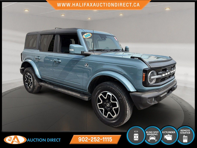 2022 Ford Bronco Outer Banks HARD TOP! LEATHER! NAVIGATION! in Cars & Trucks in Bedford - Image 3