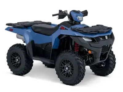 OUR MOST POWERFUL KING QUAD WITH POWER STEERING, MAG WHEELS AND CARRIER COVERS The KingQuad 750 XPZ...