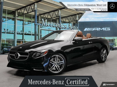 2020 Mercedes-Benz E-Class E 450 4MATIC Cabriolet - Very Low Kil