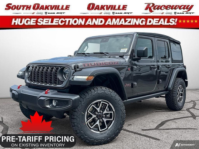 2024 Jeep Wrangler RUBICON | DEMO | CARPLAY | BACKUP CAM | in Cars & Trucks in Oakville / Halton Region