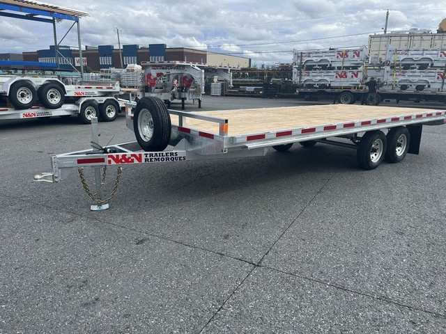 Plate forme N&N, deck over 102 X 20 Galvanisé in Cargo & Utility Trailers in City of Montréal