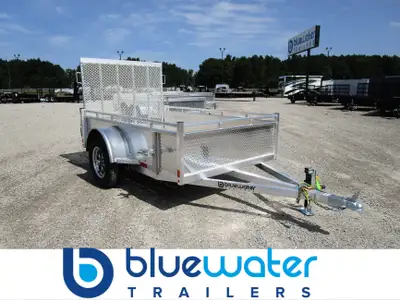 Canadian Mennonite Built Single Axle Aluminum Utility Trailer is $3,620.00 ! Ord: E1016-2102 - Ser:...