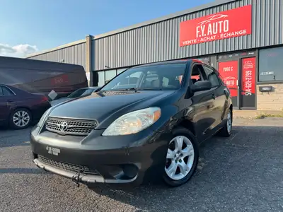 2005 Toyota Matrix MANUAL , A/C AIR CLIMATISE points 3 FINANCEMENT DISPONIBLE - GARANTIE PROLONGÉE D...