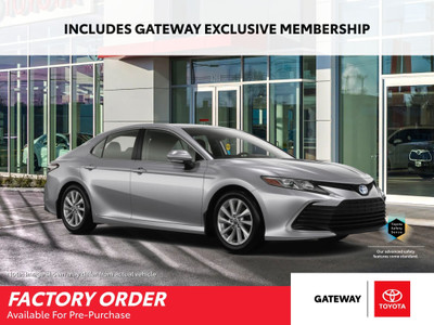 2024 Toyota Camry Hybrid LE FACTORY ORDER