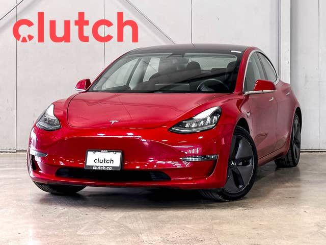 2018 Tesla Model 3 Long Range w/ Nav, Heated Front Seats, Rearvi in Cars & Trucks in Ottawa