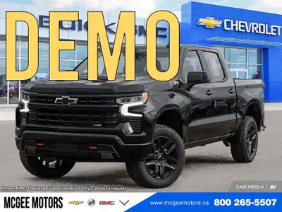Our Diesel powered 2025 Chevrolet Silverado 1500 LT Trail Boss Crew Cab 4X4 is a highly capable hard...