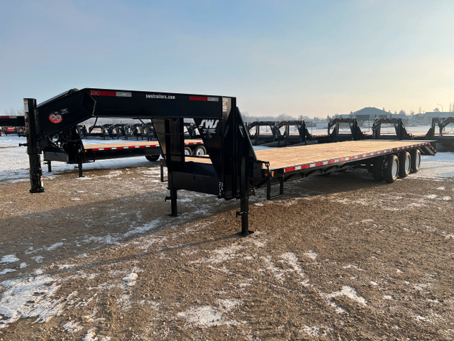 2024 SWS 36' Gooseneck Trailer (3) 10K Axles in Cargo & Utility Trailers in Edmonton