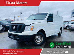 2018 Nissan NV1500 NV1500 Standard Roof V6 S, Backup Camera,1 YEAR POWERTRAIN WARRANTY - UNLIMITED KMS INCLUDED!