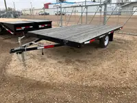 2024 SWS 8.5 x 12' ATV Trailer w/ Pull Out Ramps (1) 3.5K Axle