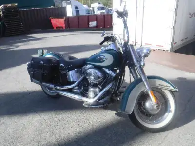 2009 Harley-Davidson Flstc Heritage Softtail Motorcycle, 1584cc, 96 cubic inch V-Twin, 2 cylinder, m...