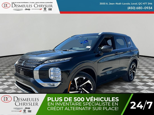 2022 Mitsubishi Outlander Black Edition awd Navigation Toit ouvr dans Autos et camions  à Laval/Rive Nord