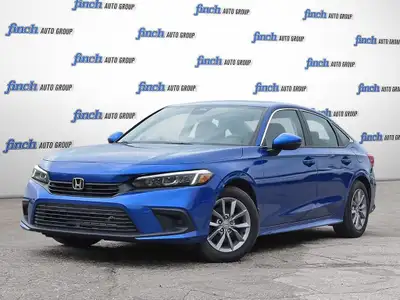 ?? 2022 Honda Civic EX | Blue | No Accidents | Low KilometersExterior Color: BlueInterior: Black Clo...