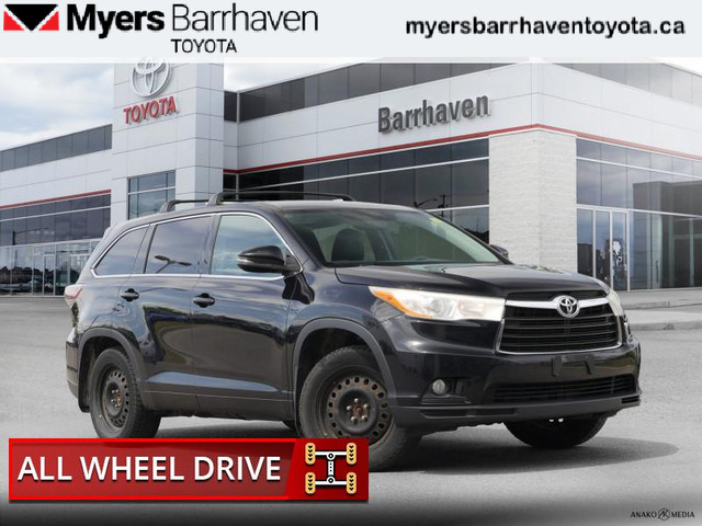 2016 Toyota Highlander LE - Bluetooth in Cars & Trucks in Ottawa