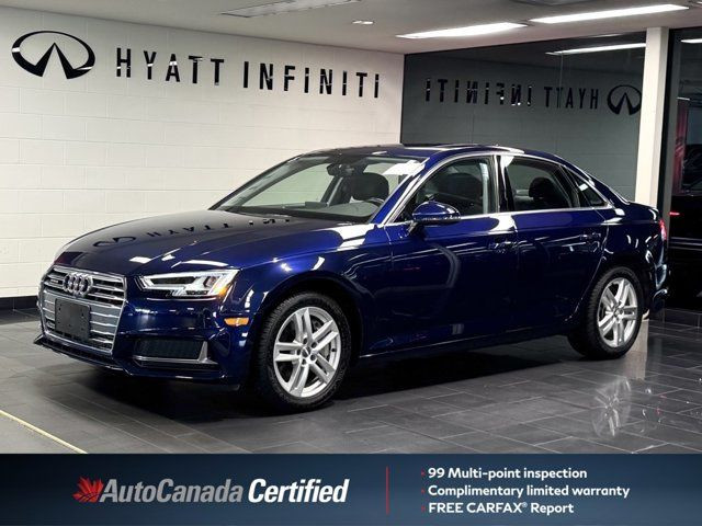 2019 Audi A4 Sedan Progressiv - Low Mileage | Hands-free in Cars & Trucks in Calgary