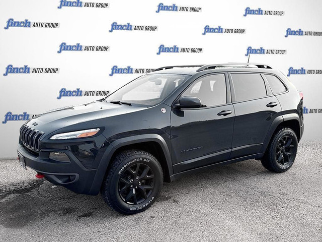 2018 Jeep Cherokee Trailhawk LEATHER | 8.4 SCREEN | JEEP ACTI... in Cars & Trucks in London