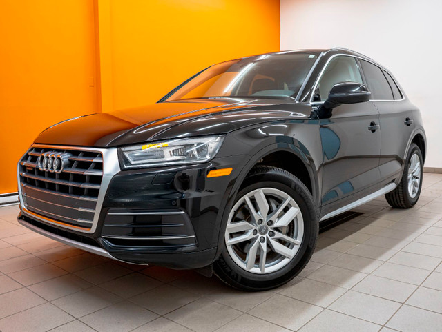 2018 Audi Q5 KOMFORT QUATTRO *CUIR* SIÈGES CHAUFF HAYON ÉLECT in Cars & Trucks in Laurentides