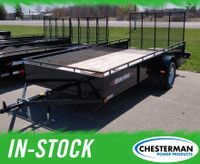 2023 Weberlane 6x14 Steel Single Axle Utility Trailer (EC1472)