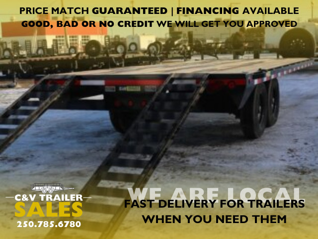 2022 LOADTRAIL TRAILERS 102 X 20' Tandem axle deck over trailer  in Travel Trailers & Campers in Prince George