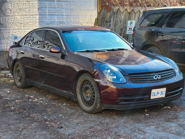 2004 Infiniti G35 in Cars & Trucks in Gatineau