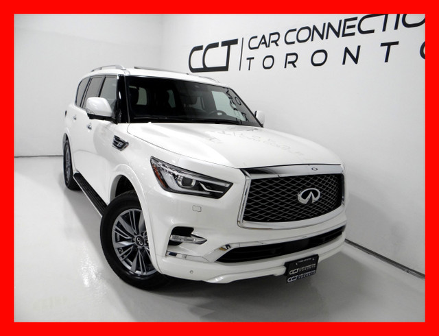 2022 INFINITI QX80 LUXE *7 PASS/DVD/NAVI/360 CAM/LEATHER/SUNROOF in Cars & Trucks in City of Toronto - Image 2
