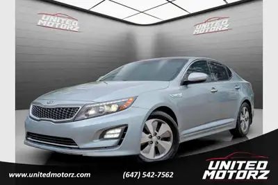 2016 Kia Optima Hybrid EX Automatic: Certified No Accidents The 2016 Kia Optima Hybrid EX offers a s...