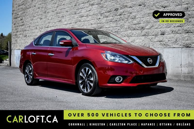 2018 Nissan Sentra 1.6 SR Turbo Manual • HEATED SEATS • R-V CAM in Cars & Trucks in Ottawa