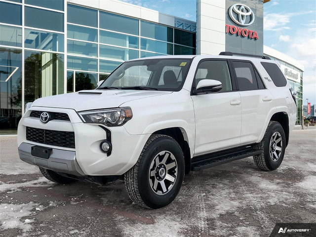 2019 Toyota 4Runner 4WD TRD Off Road | Locally Owned | One Owner in Cars & Trucks in Winnipeg