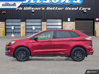 Look at this certified 2021 Ford Edge ST Line AWD | Pano Roof | Leather-Suede | Adaptive Cruise | He... (image 1)