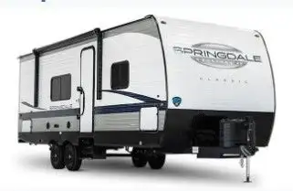 Keystone Springdale Classic travel trailer 260BHCWE highlights: Double-Size Bunk Beds Rear Corner Ba...