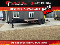 2024 Double A Trailers Equipment Trailer 83in. x 18' (14000LB GV