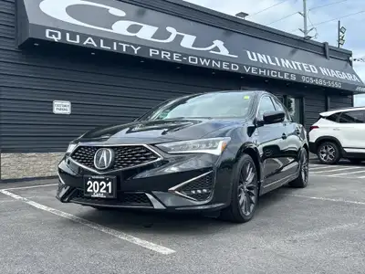 THIS IS YOUR CHANCE TO OWN AN ESSENTIALLY BRAND NEW 2021 ACURA ILX PREMIUM A-SPEC WITH JUST 4,472 KM...